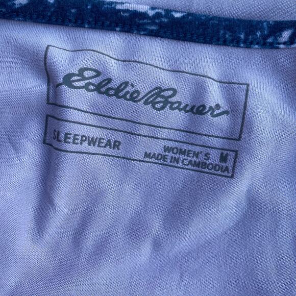 Eddie Bauer Sleepwear Women's Purple Scoop Neck Sleeveless Pullover Tank Top M - Picture 5 of 5